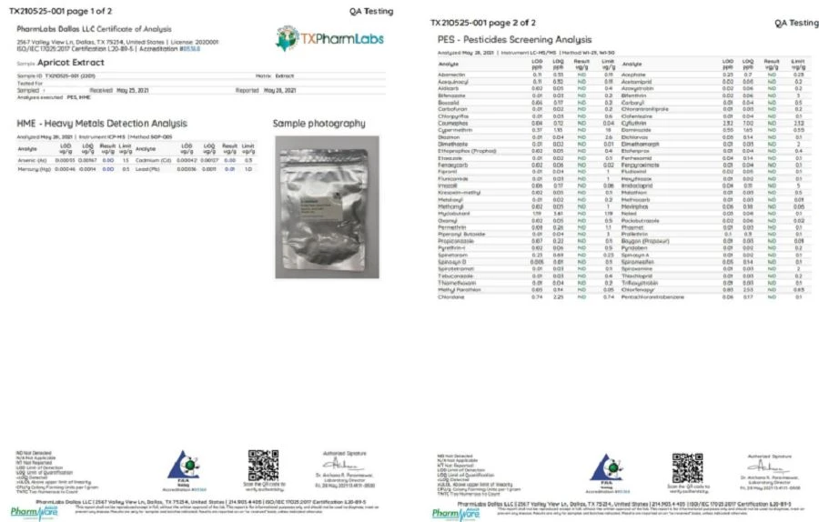 Third Part test report